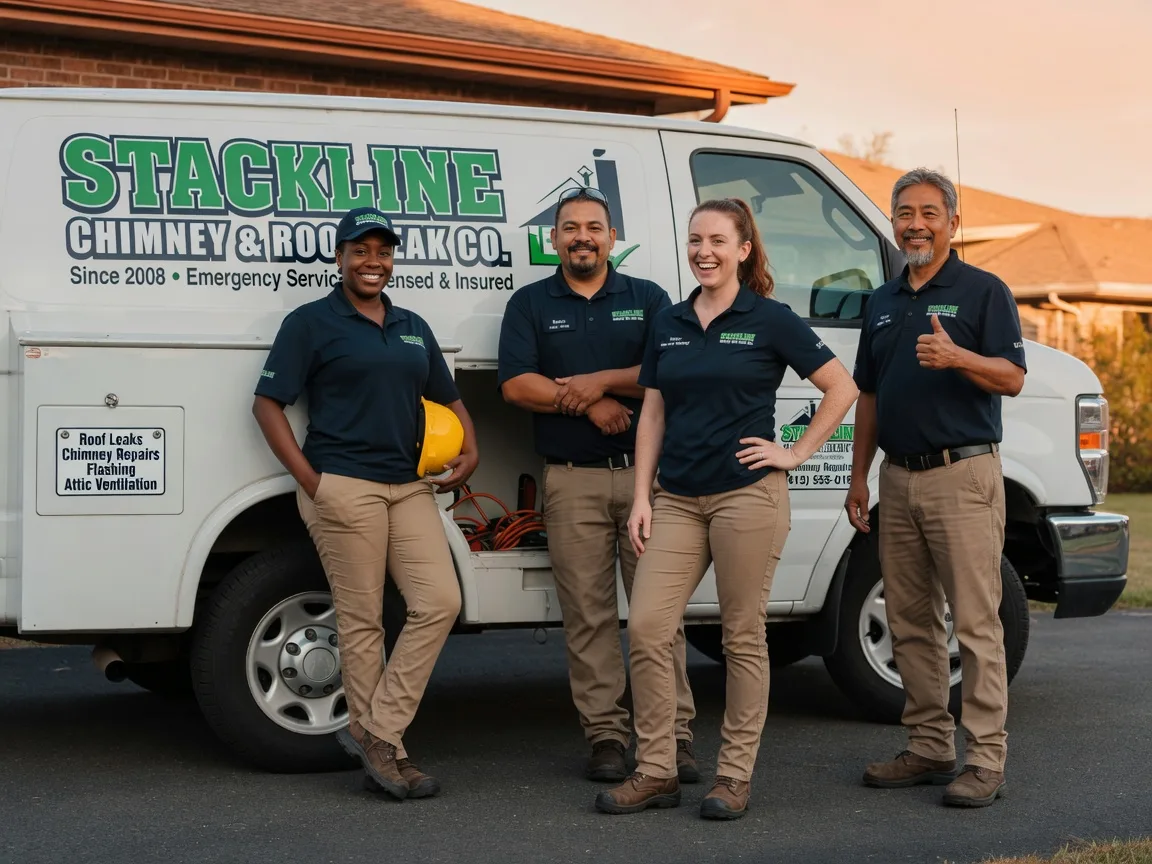 Chimney flashing repair company in Lyndon, IL